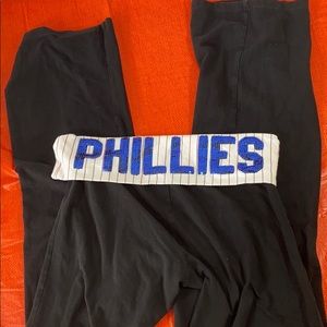 VS Pink Phillies Baseball Leggings Small